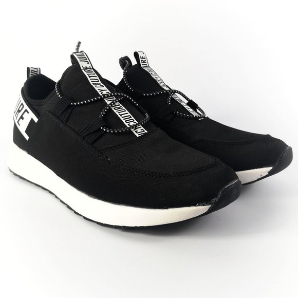 Women's Juicy Couture Black And White Sneakers 8.5 US LIKE NEW - Picture 2 of 10
